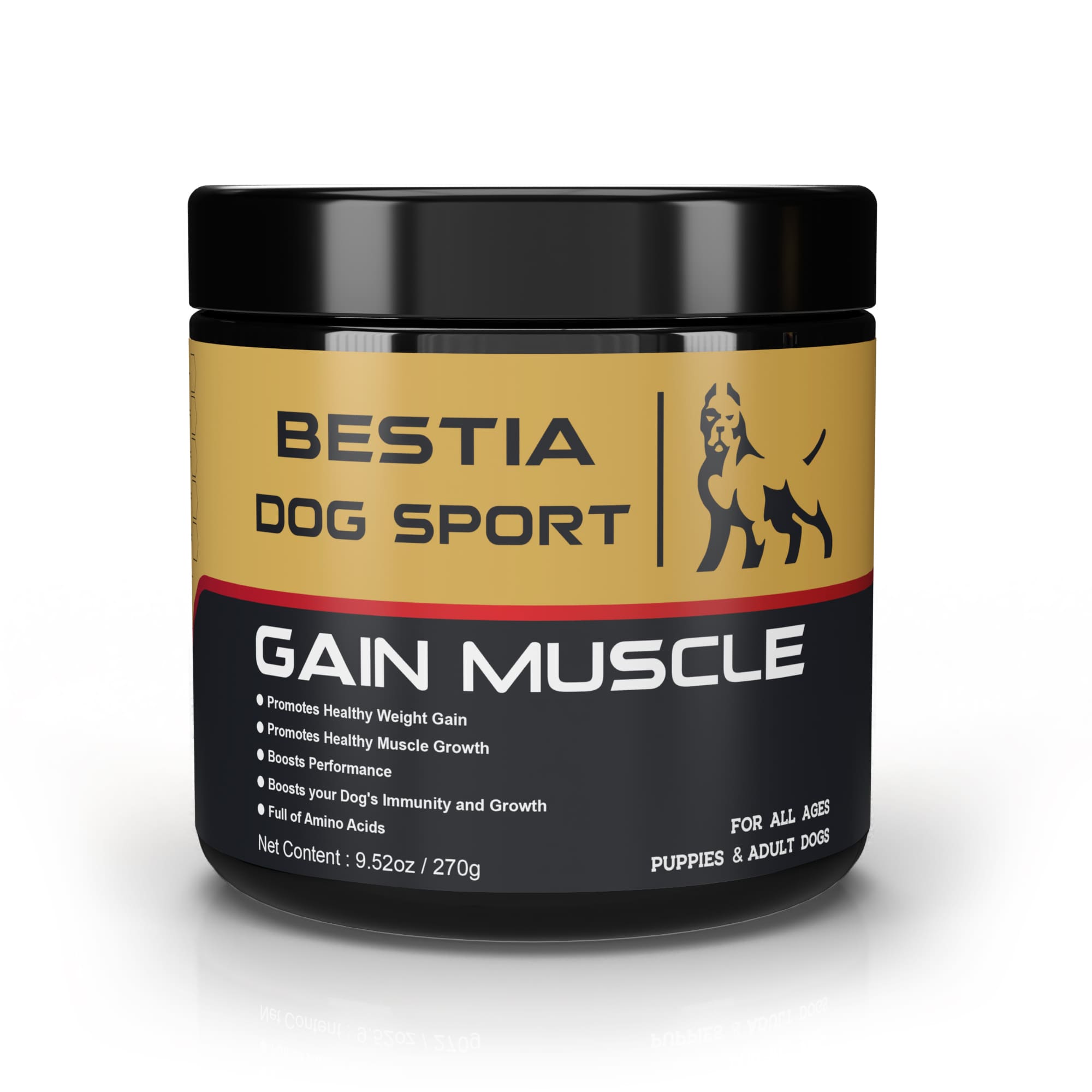 Bestia Collars Complément alimentaire pour chien BDS Gain de muscle — photo 2