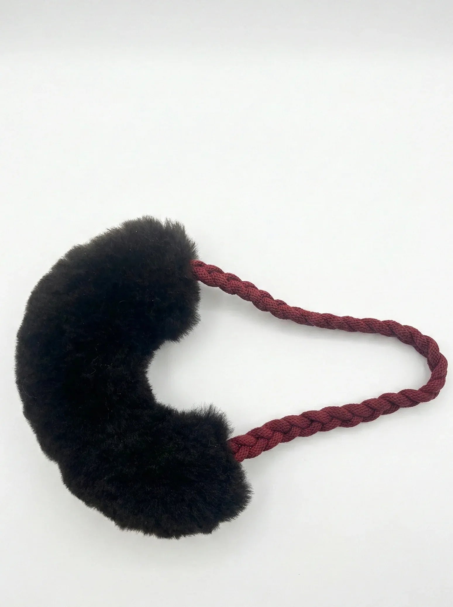 MellowConceptStore Zabawka do szarpania Wool Loop - Czarna — photo 3
