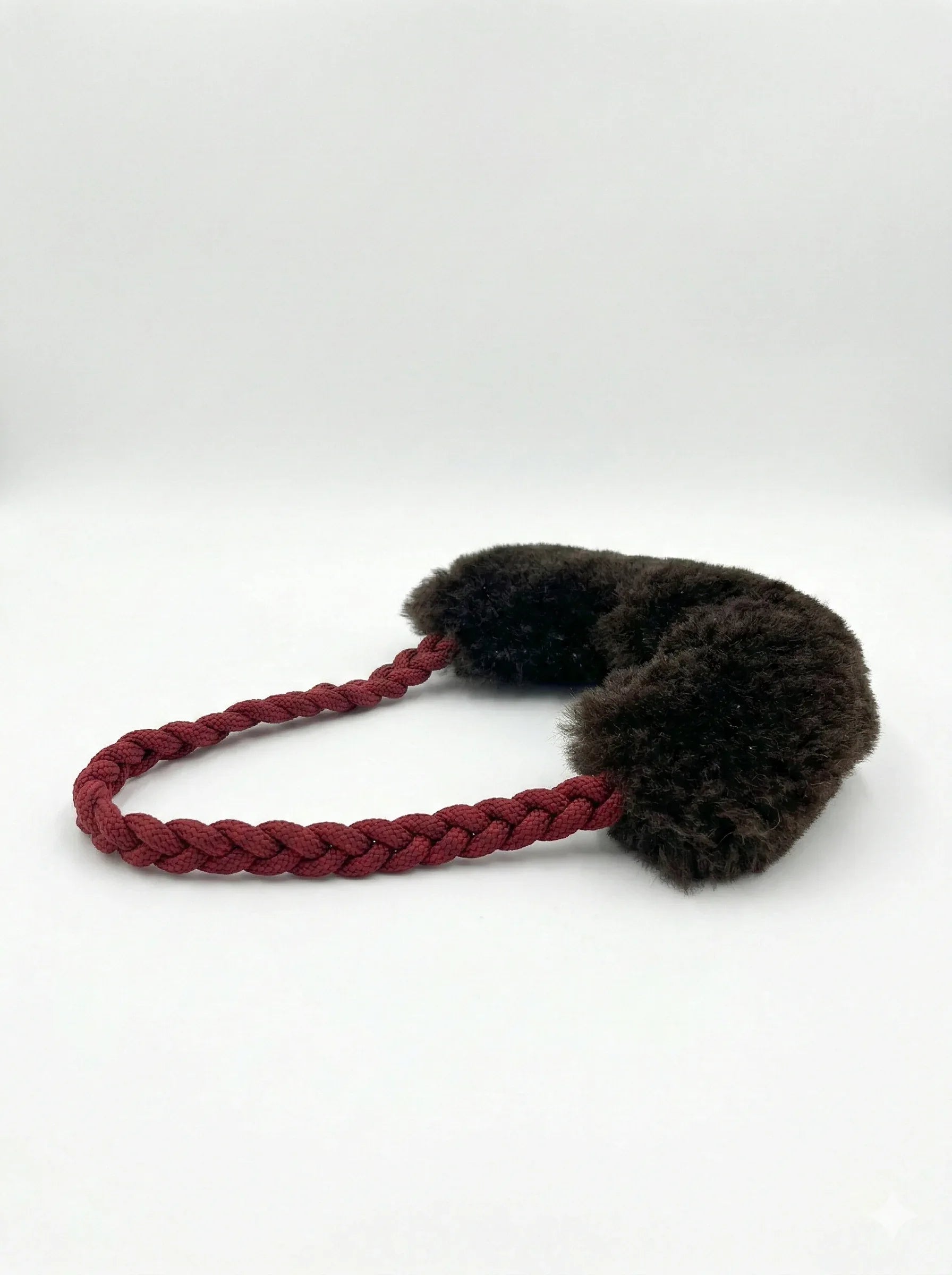 MellowConceptStore Zabawka do szarpania Wool Loop - Czarna — photo 2