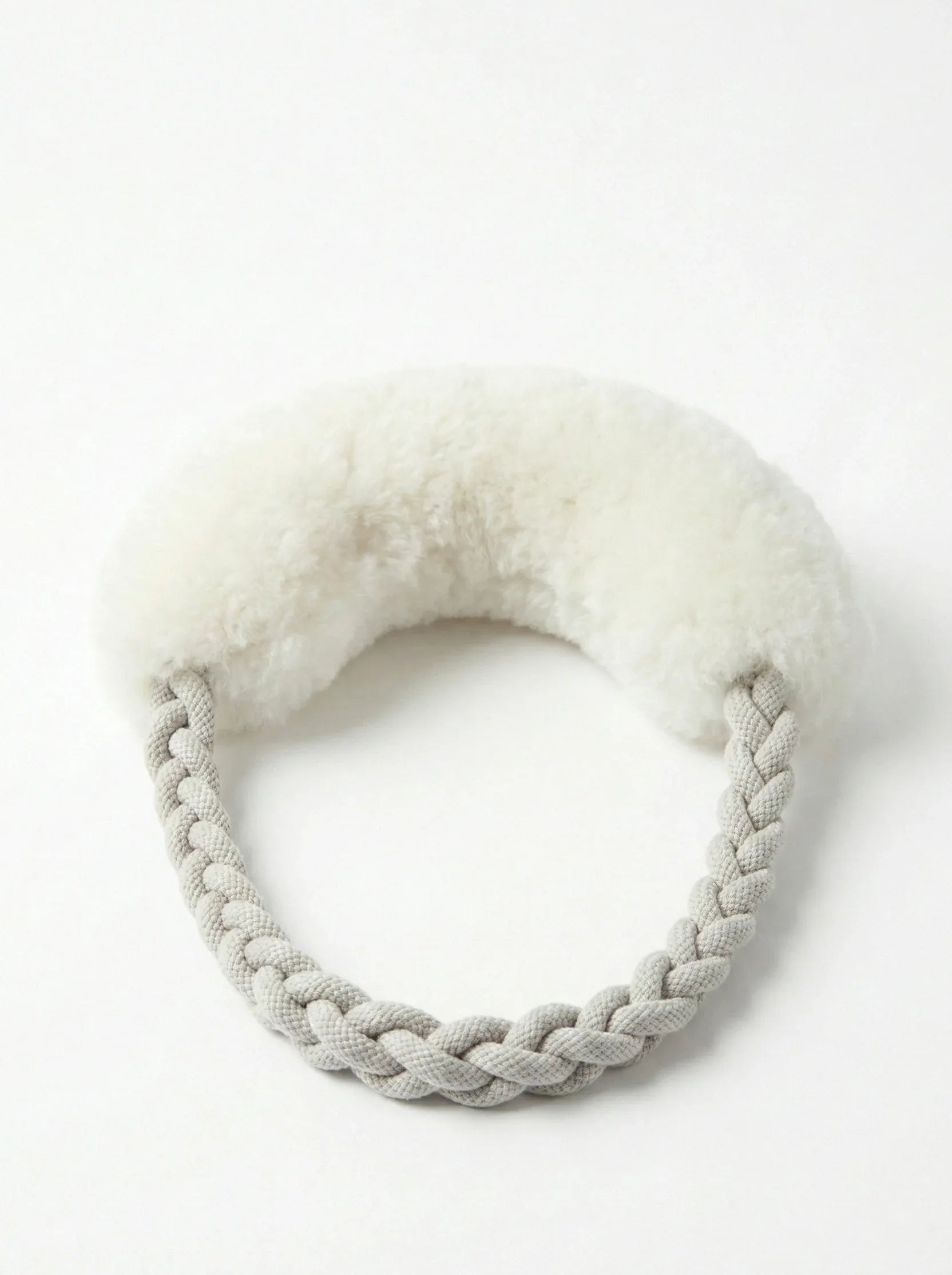 MellowConceptStore Zabawka do szarpania Wool Loop - Biała — photo 2