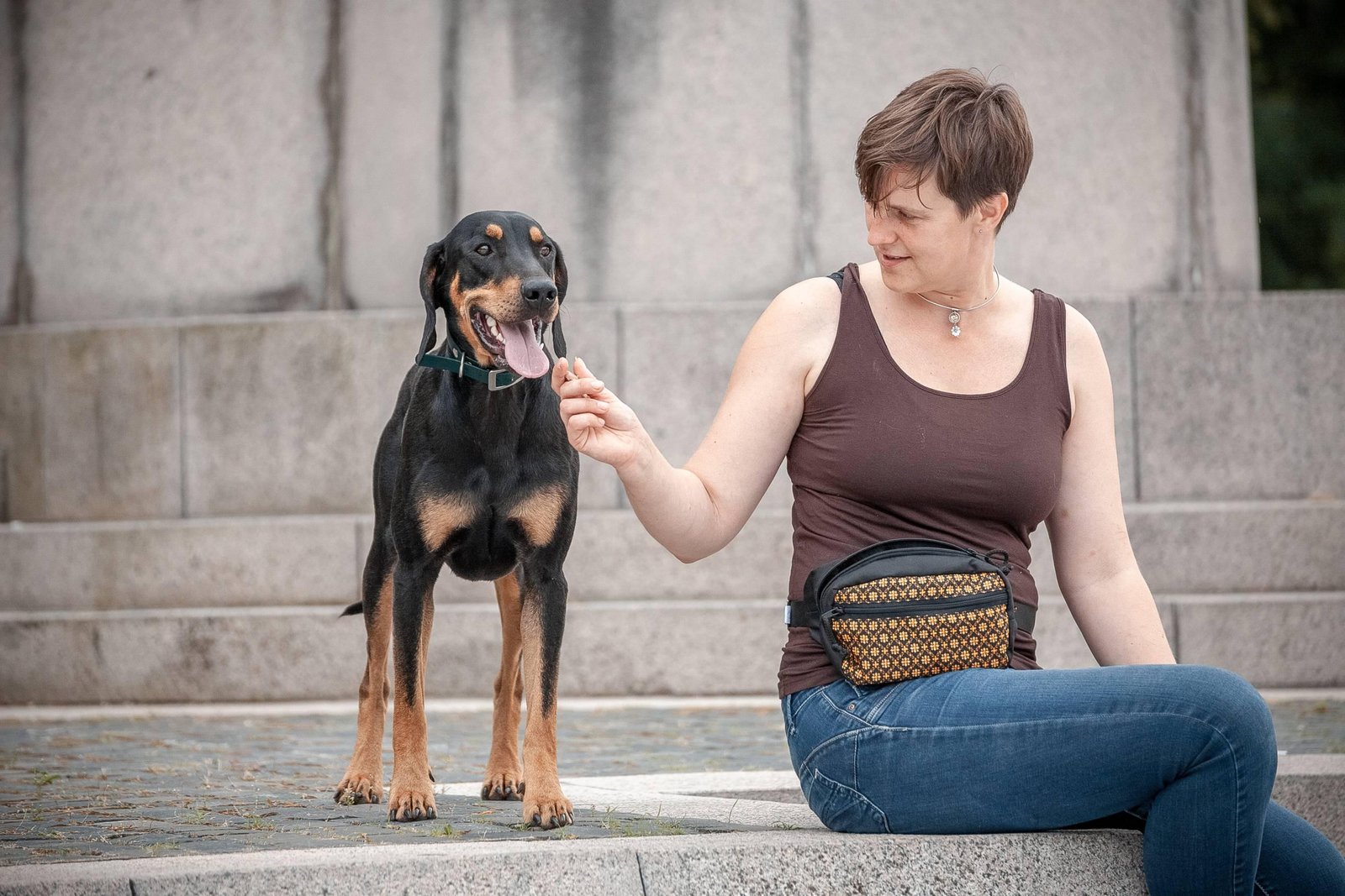 Drinbags Sacoche à friandises pour chien CHERRY — photo 6