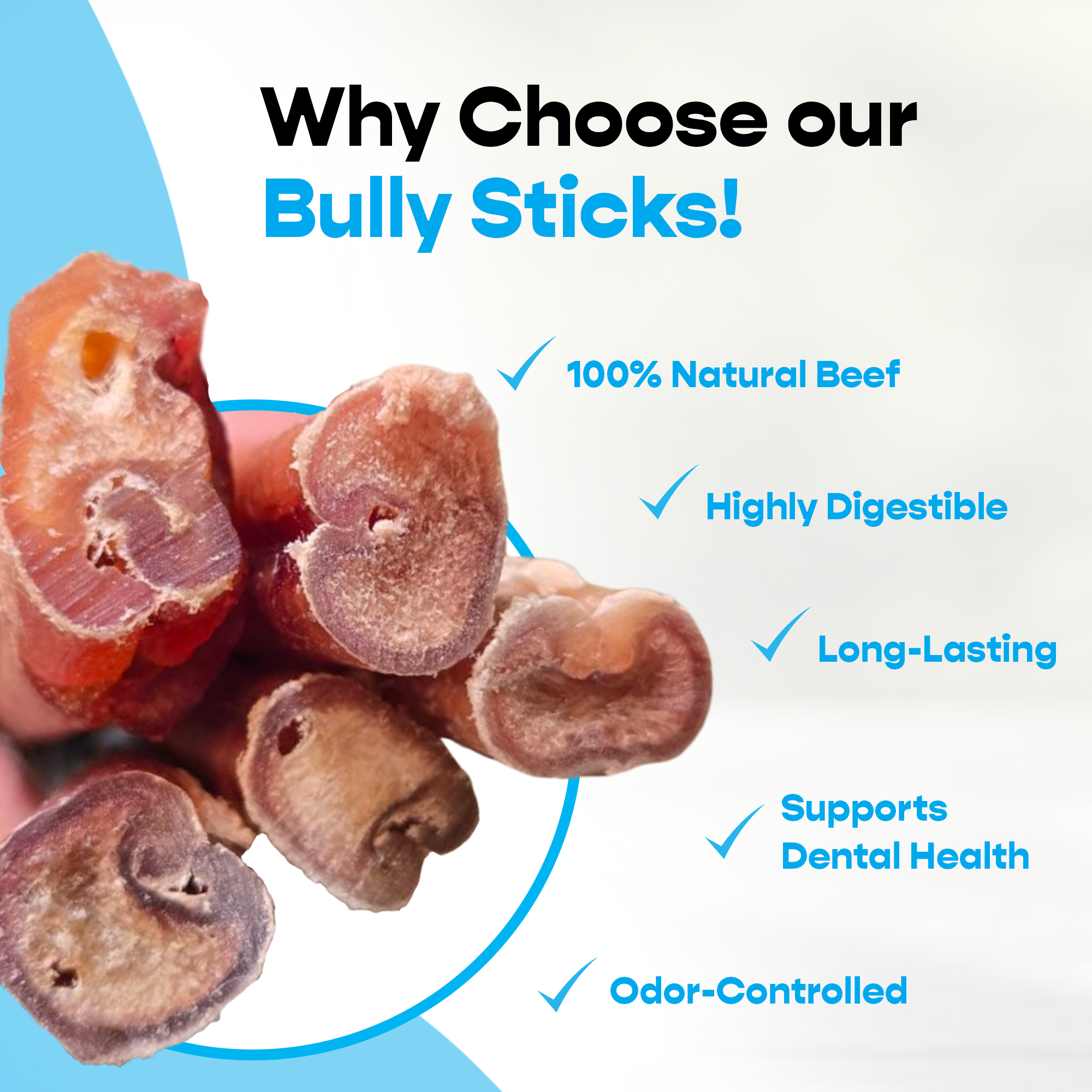 Classic Pet Chewz Sticks bully standard de 12" - Pack de recharge — Friandises et os à mâcher — photo 4
