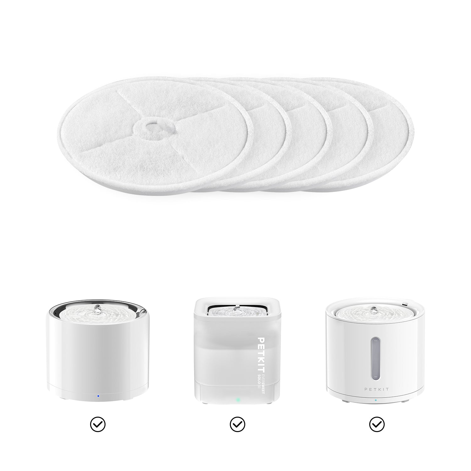 Petkit Europe PETKIT Unité de filtre 3.0 | 5 pcs — photo 3