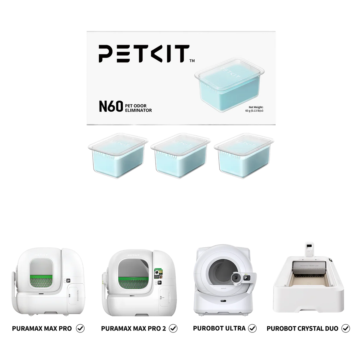 Petkit Europe Eliminator zapachów N60 — Żwirek i kuwety — photo 2