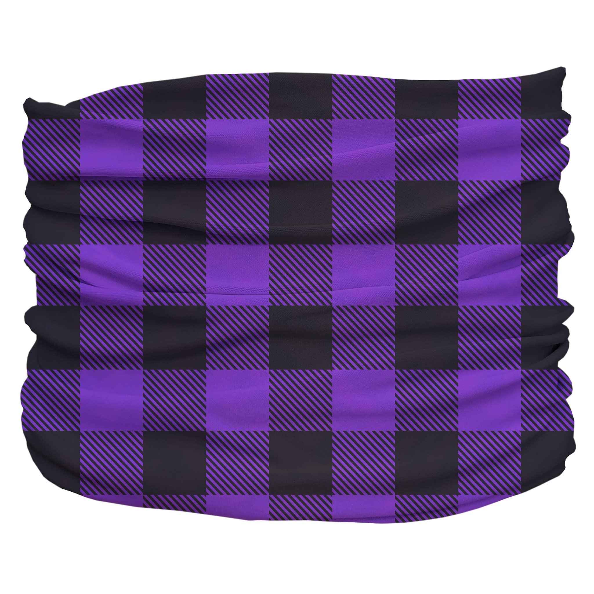 Pup Scruffs Tour de cou pour chien Buffalo Plaid Purple — Vêtements pour chiens — photo 3