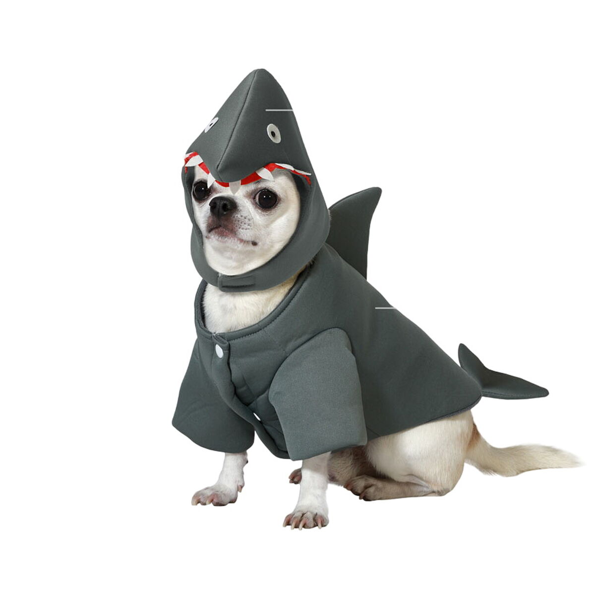 BigBuy Pets Kostium dla psa Rozmiar M Rekin — Ubranka dla psów — photo 2