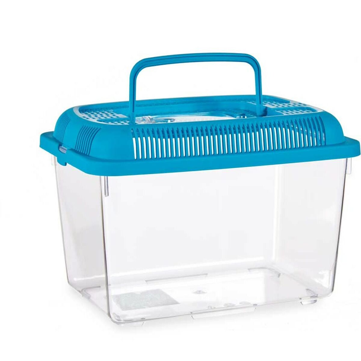 Aquarium Mascow Bleu Plastique 3 L 17 x 16 x 24 cm Avec poignée Moyenne (12 Unités) — photo 3