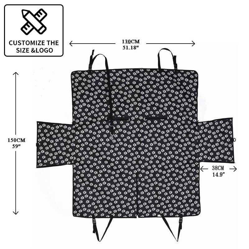 Oba Housse de protection de siège arrière imperméable pour animal — Paniers et caisses — photo 5