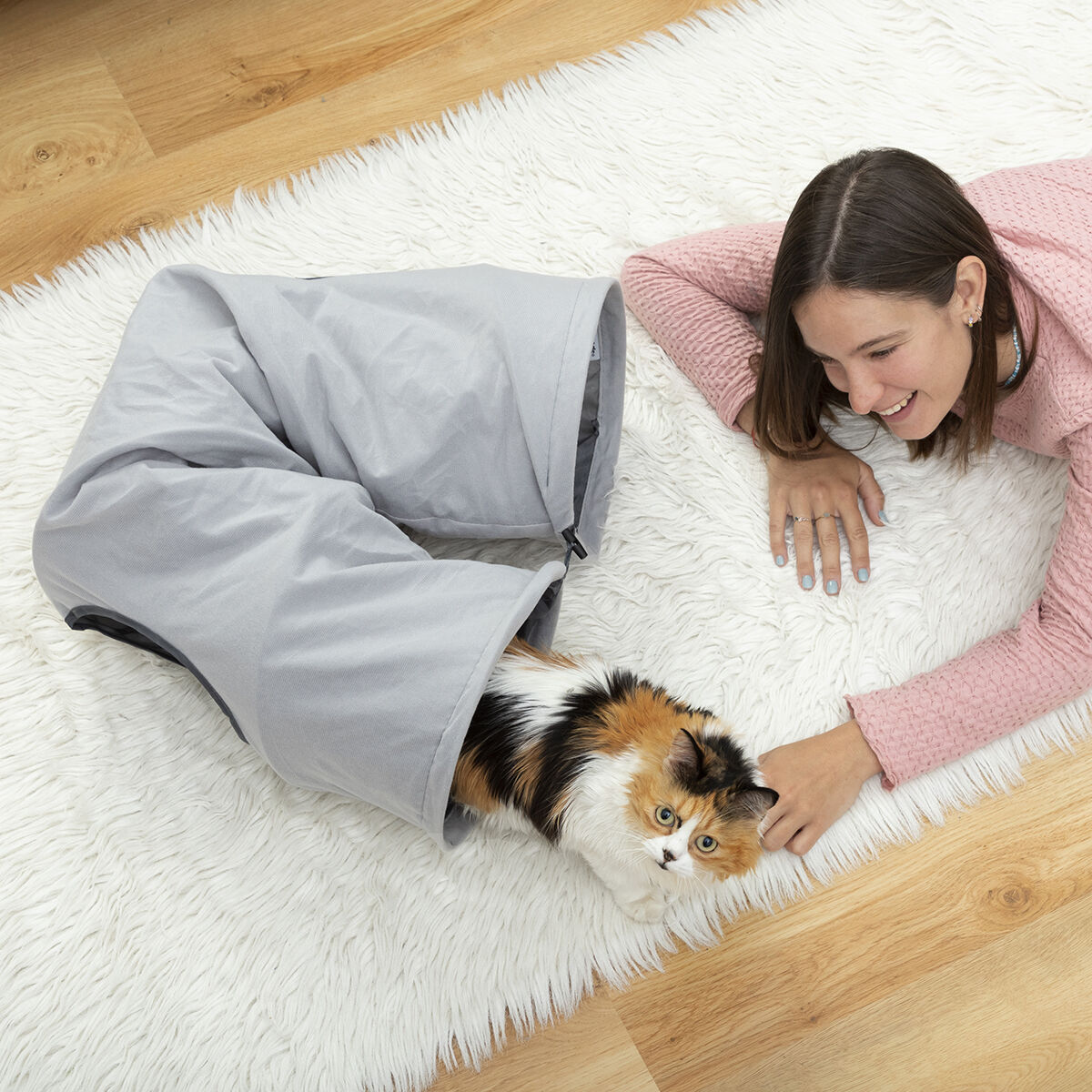 Tunnel pliable pour animaux Funnyl InnovaGoods — Jouets — photo 14