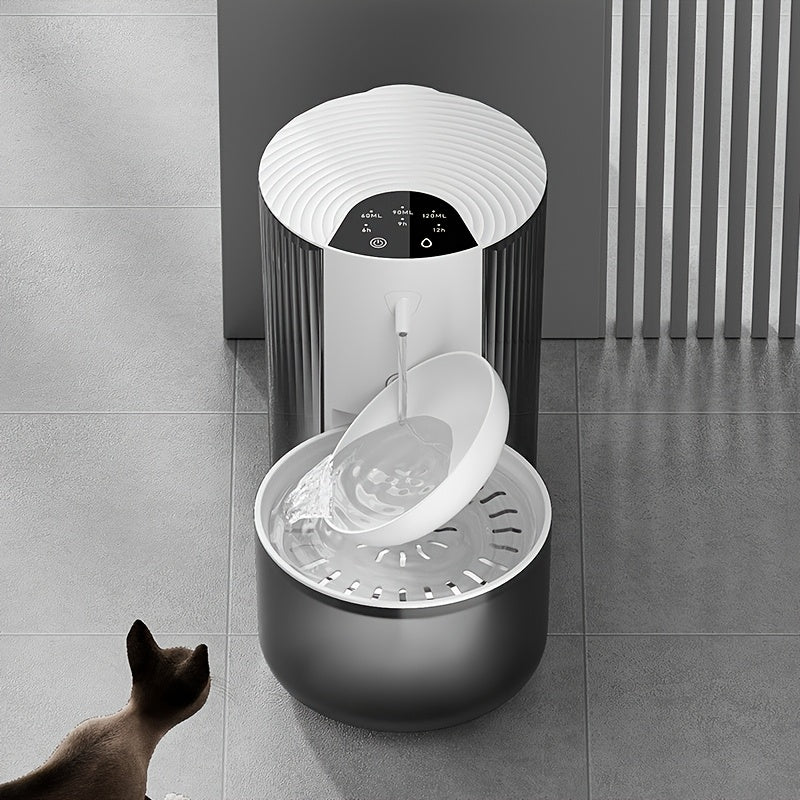 Tm Fontaine à eau intelligente pour chat avec 3L, USB & Batterie — Gamelles, distributeurs et fontaines — photo 3