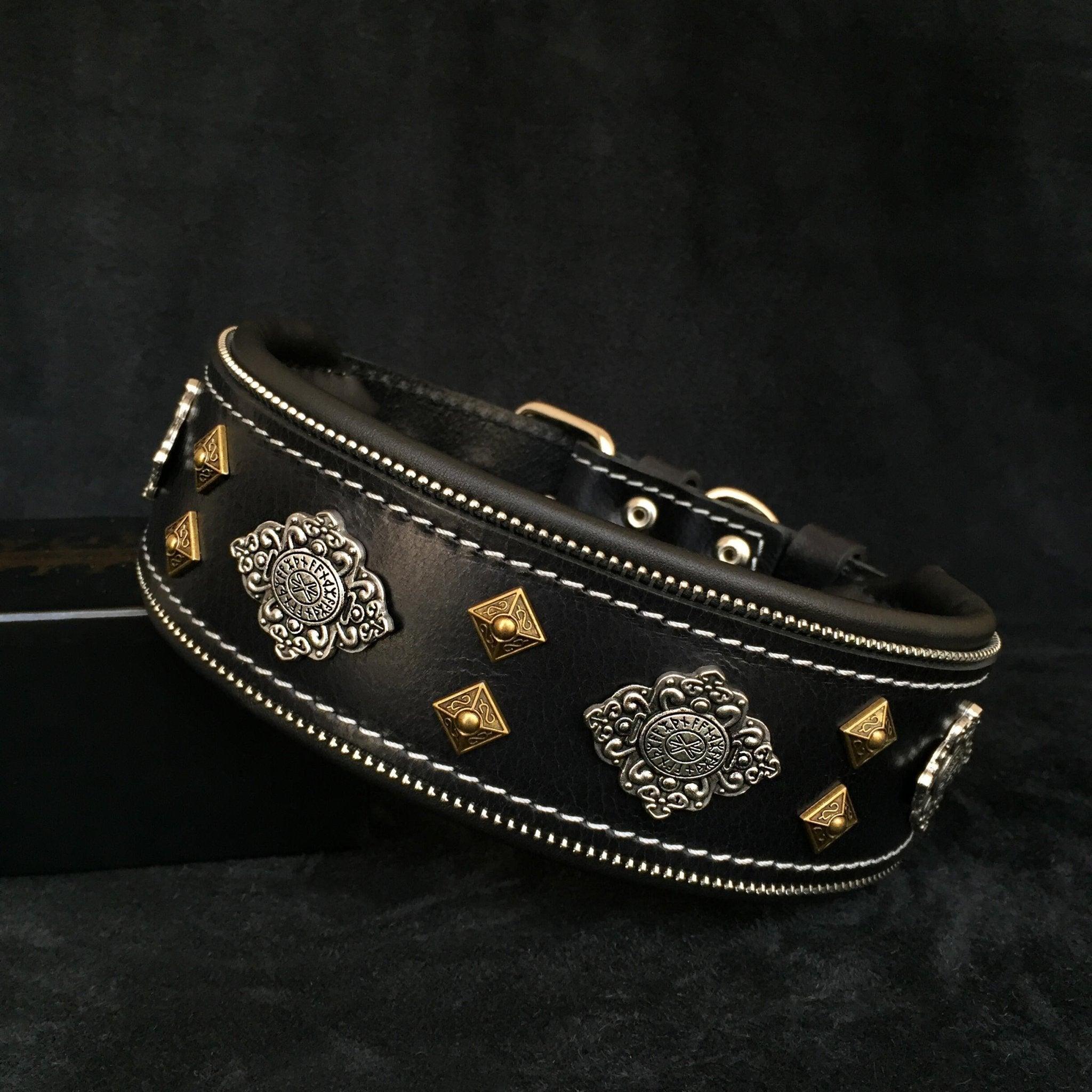 Bestia "Aztec" collier noir pour chien — photo 2