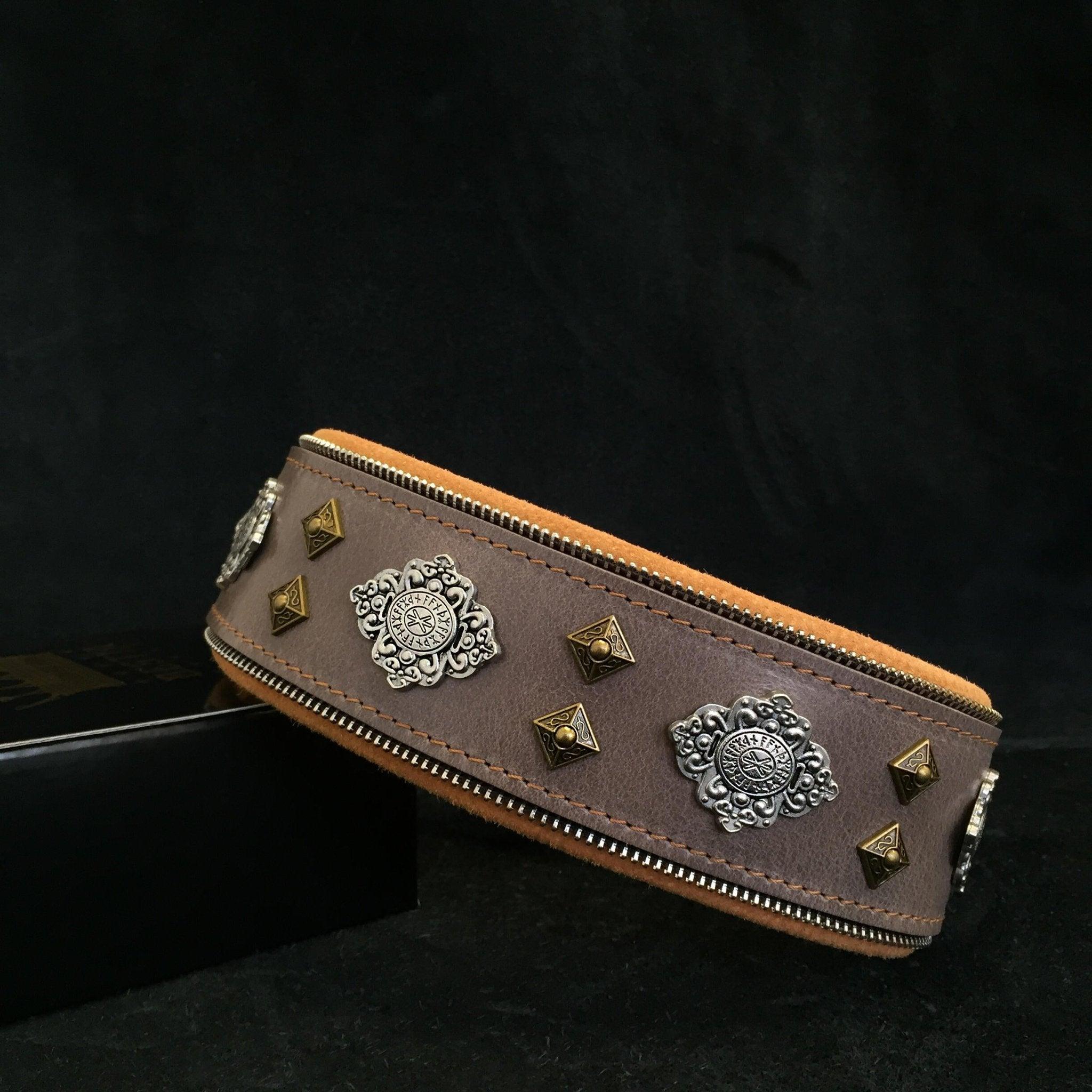 Bestia "Aztec" collier pour chien gris — photo 2