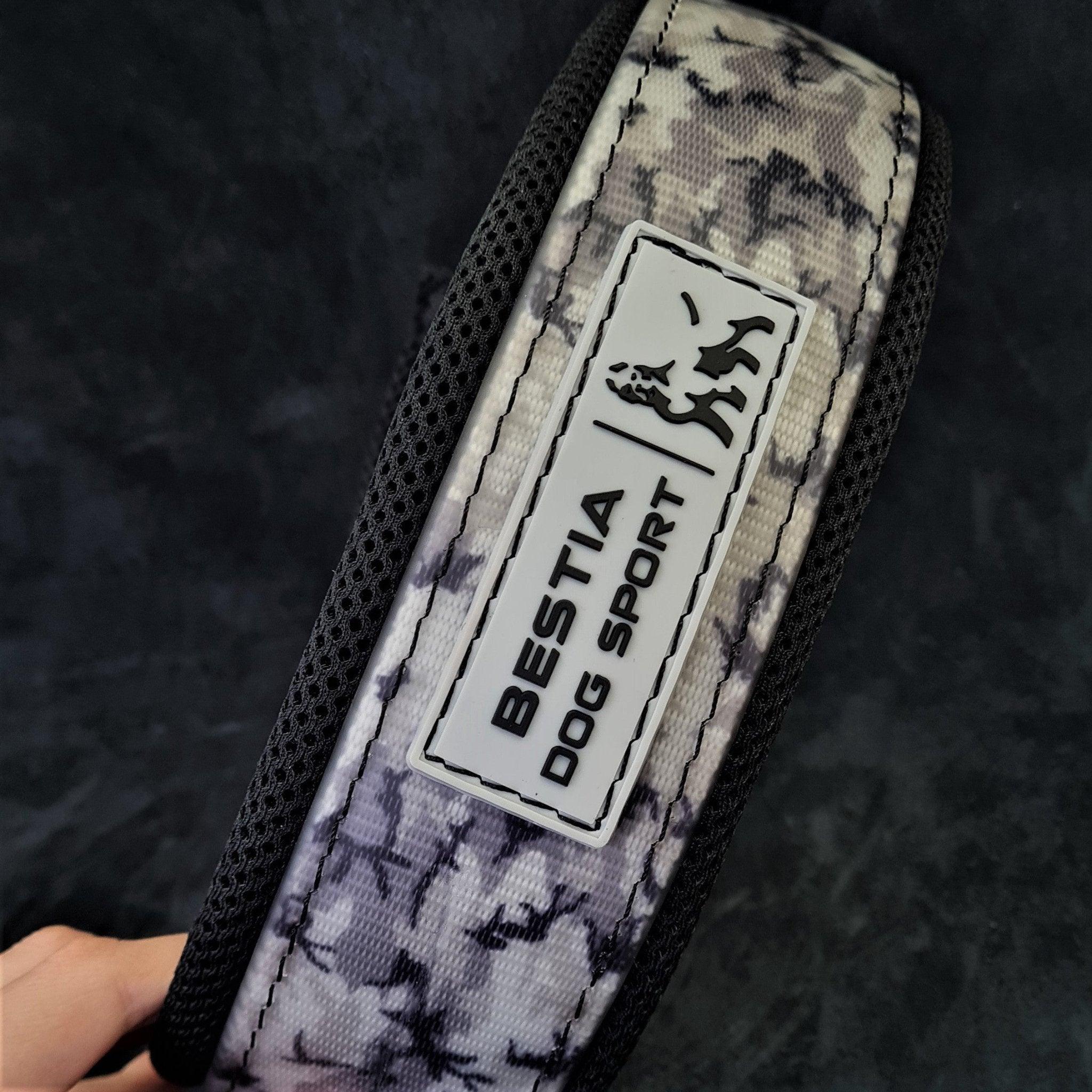 Collier Bestia dog sport gris camo — photo 4