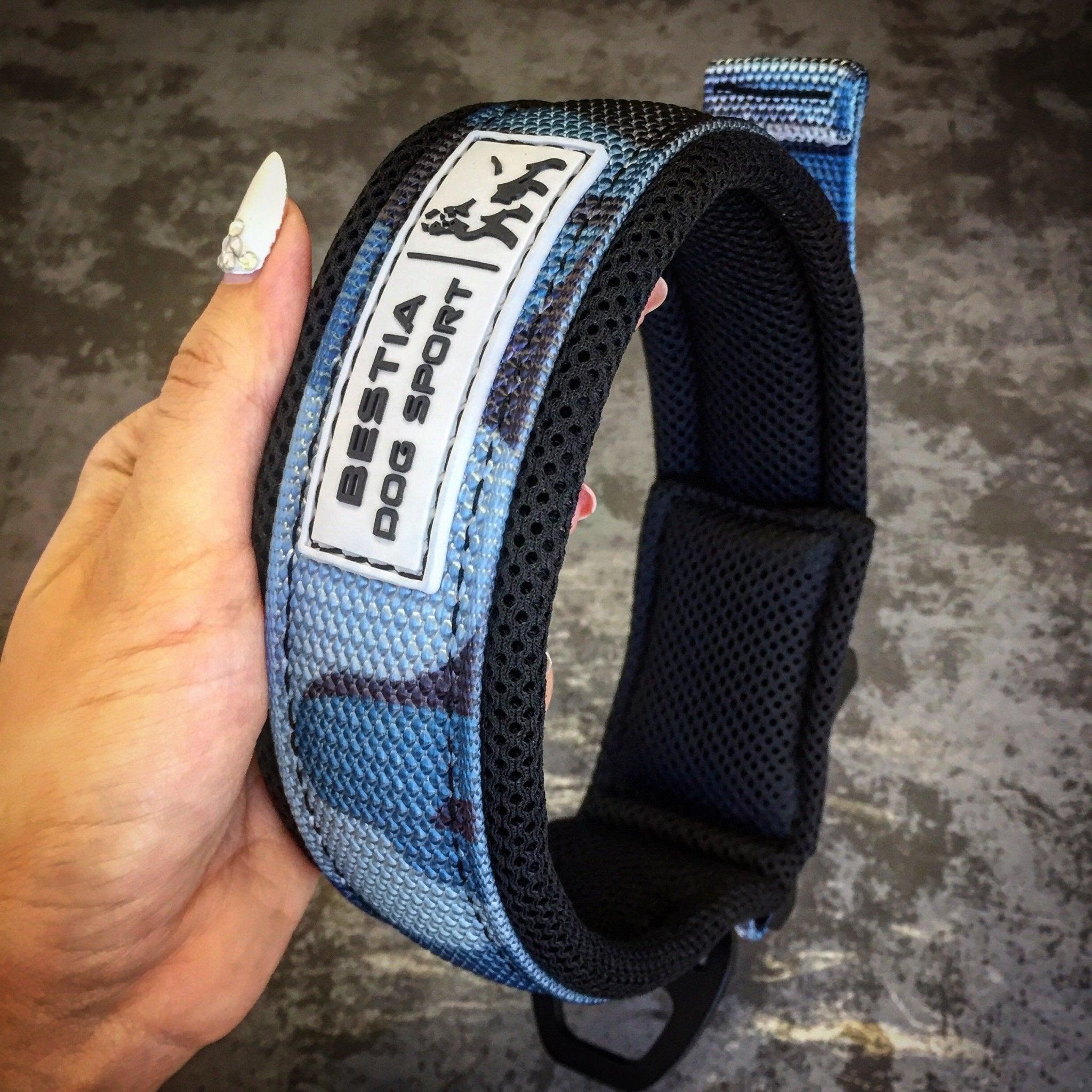 Collier Bestia Dog Sport à ouverture rapide bleu — photo 4