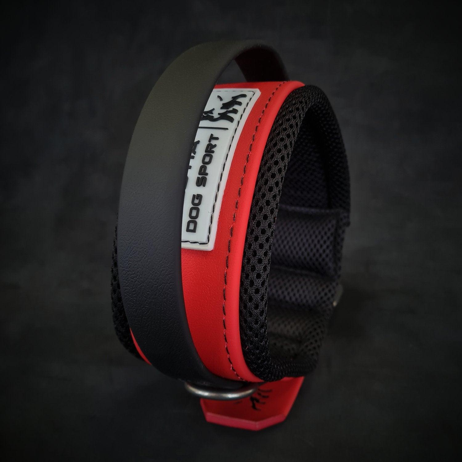 Bestia Dog Sport collier de sport avec poignée rouge — photo 3