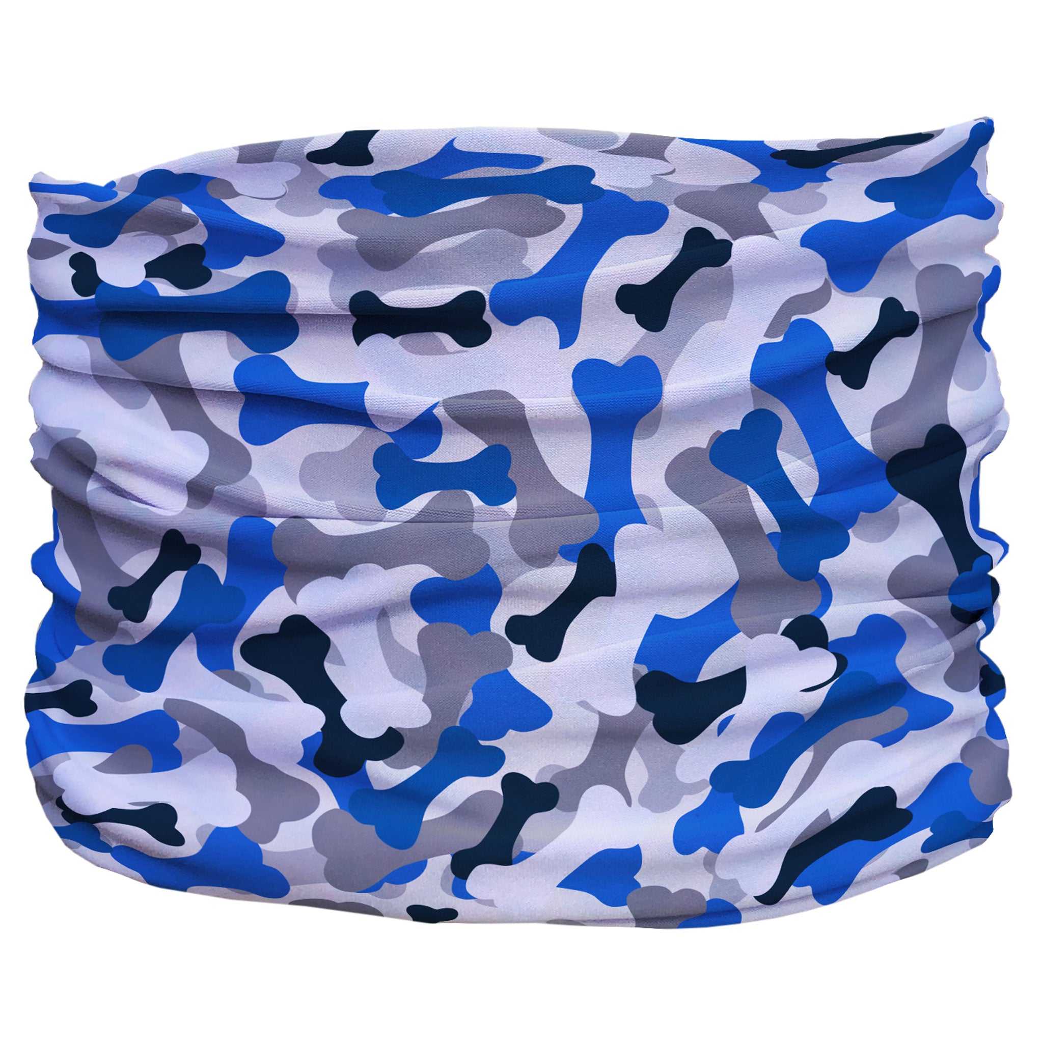 Pup Scruffs Bone Camo Blue Komin dla psa — Ubranka dla psów — photo 3