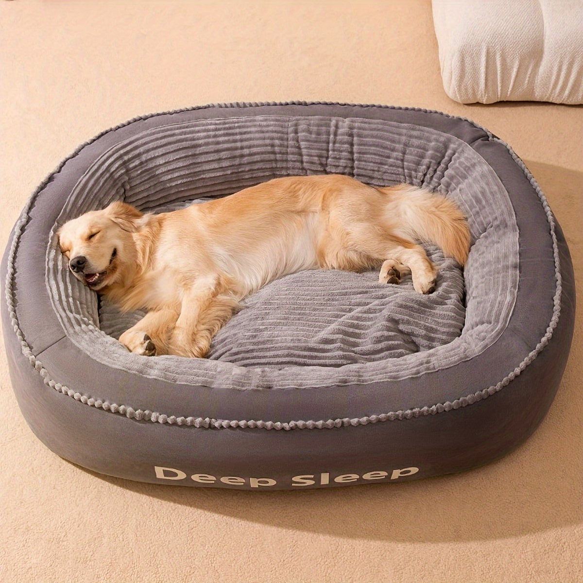 Tm Coussin pour couchage de chien doux, chaud et durable — Paniers et caisses — photo 3
