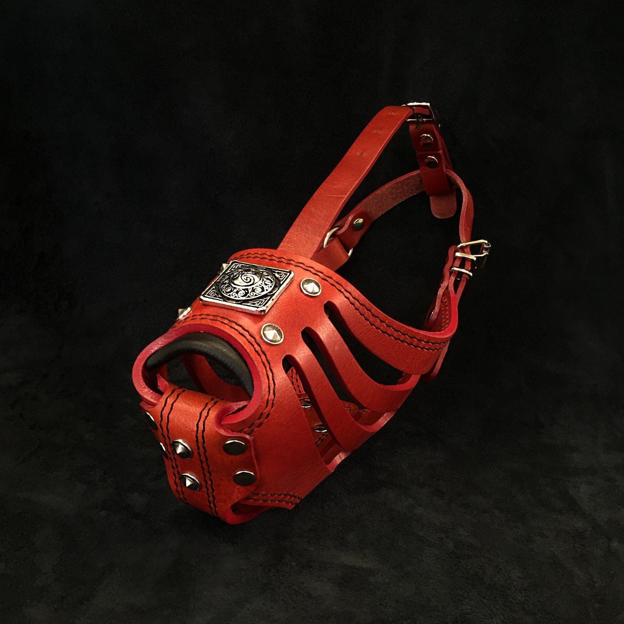 Bestia Muselière panier ''Eros'' ROUGE — Colliers, laisses et harnais — photo 2