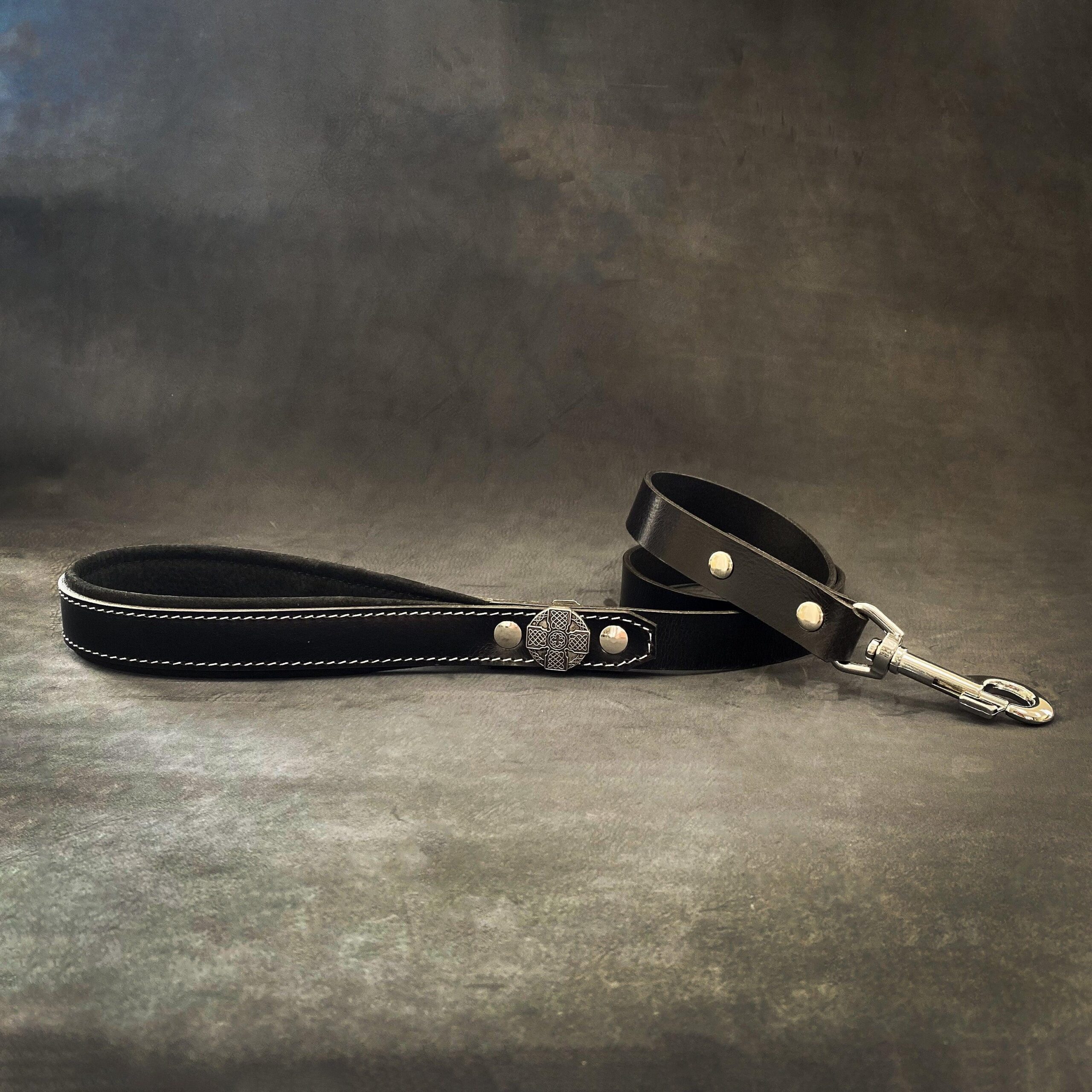 Bestia La laisse "Maximus Silver" 1 inch — Colliers, laisses et harnais — photo 3