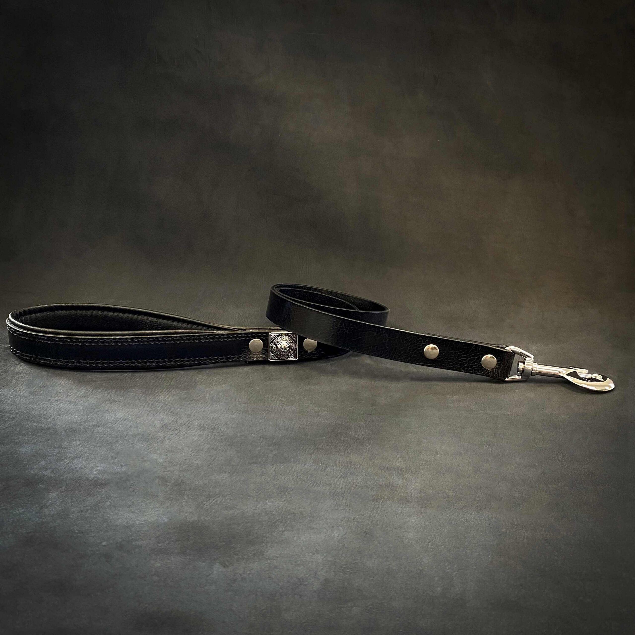 Bestia Dog Gear La laisse "Eros" 1 pouce de large Noir — Colliers, laisses et harnais — photo 2