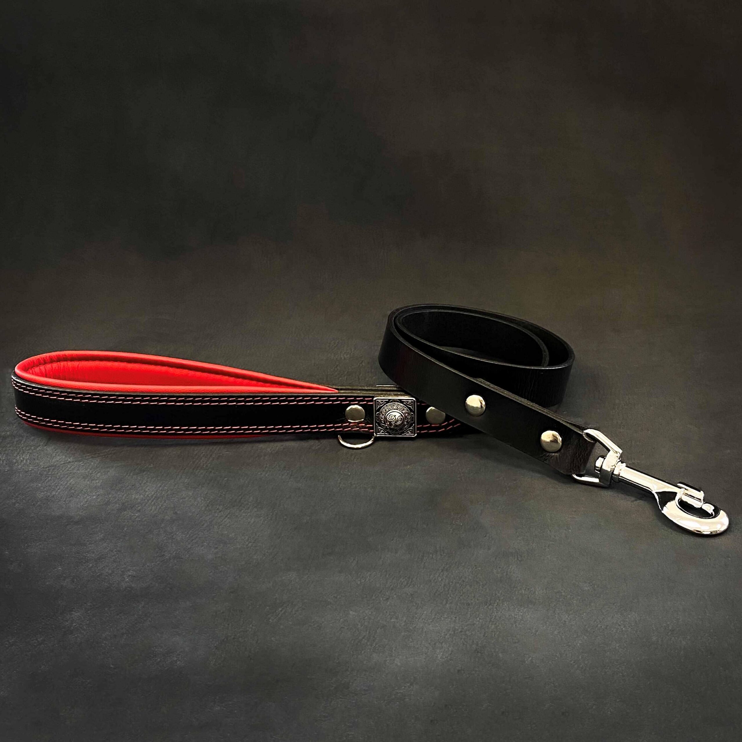 Bestia Dog Gear La laisse "Eros" 1 pouce de large Noir — Colliers, laisses et harnais — photo 3