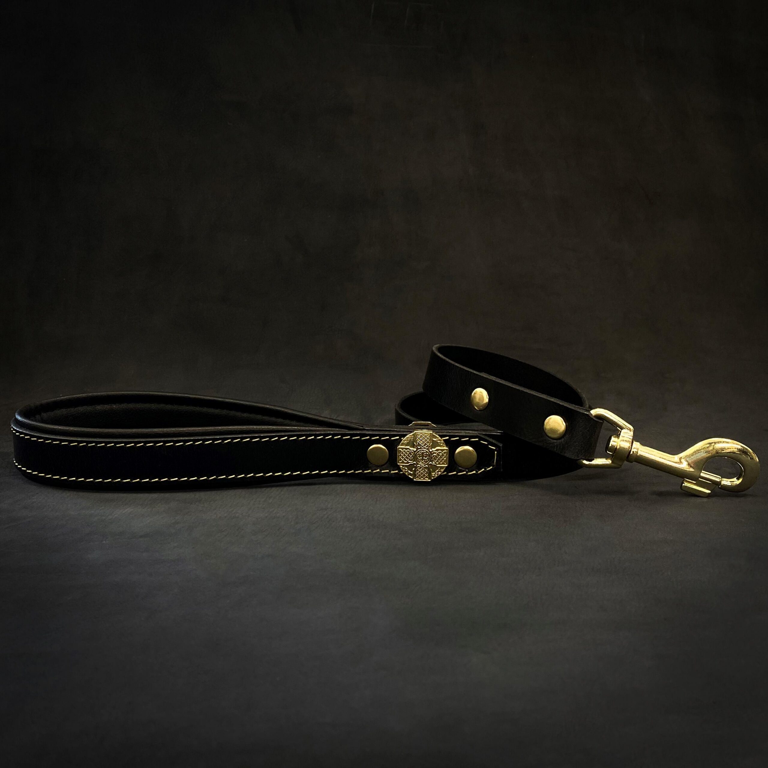 Bestia Collars Laisse Maximus Gold 1 pouce de large — Colliers, laisses et harnais — photo 4