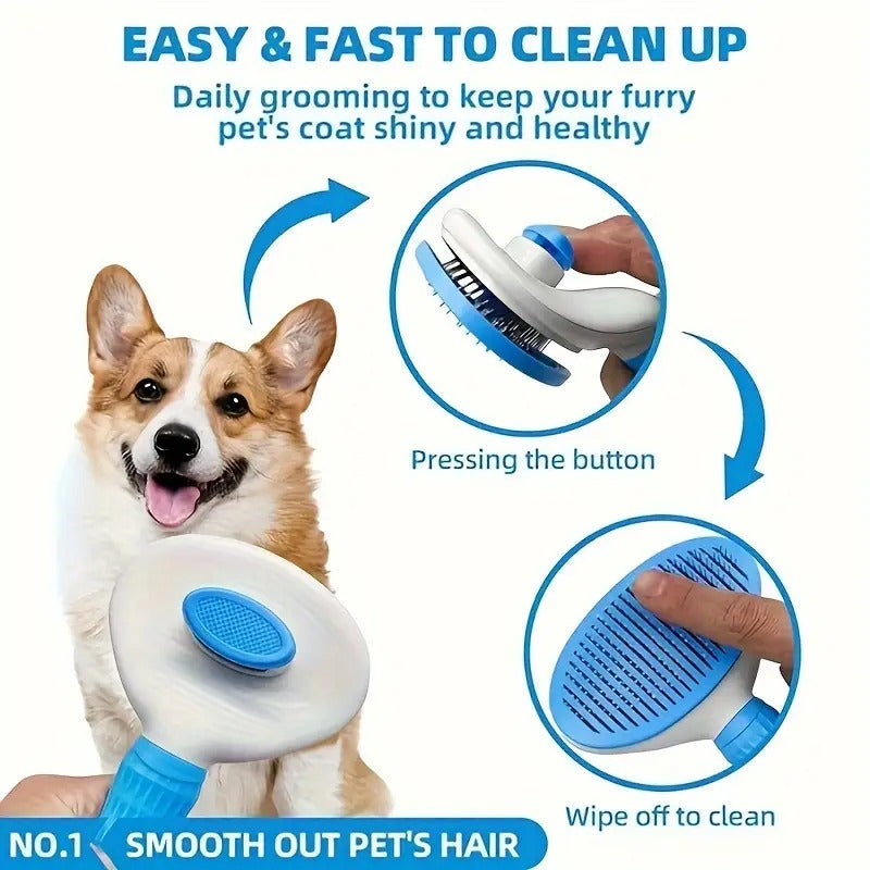 Tm Kit de toilettage pour bain canine avec brosse, 6 pièces avec gants et serviette — photo 6