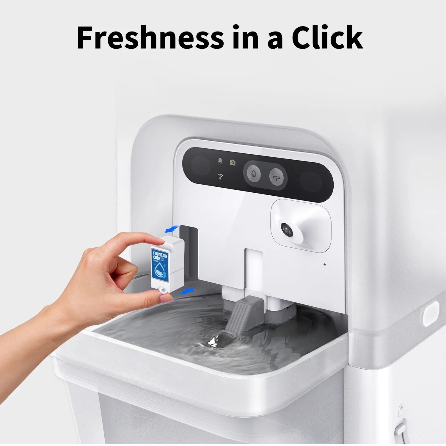 Petkit Europe PRÉCOMMANDE : Cube C Fountain — Gamelles, distributeurs et fontaines — photo 5