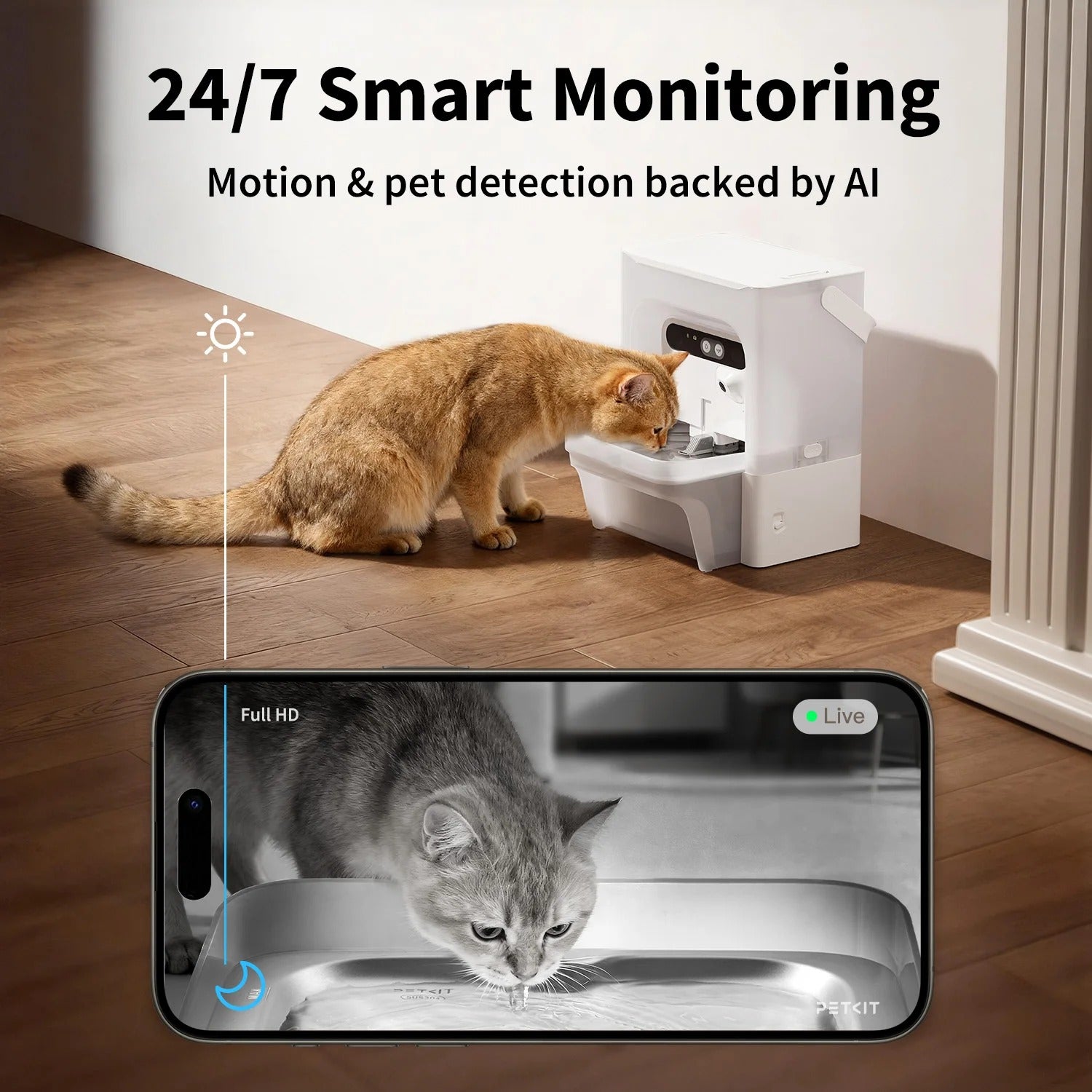 Petkit Europe Fontaine à eau pour animaux EverSweet Ultra avec caméra — Gamelles, distributeurs et fontaines — photo 6