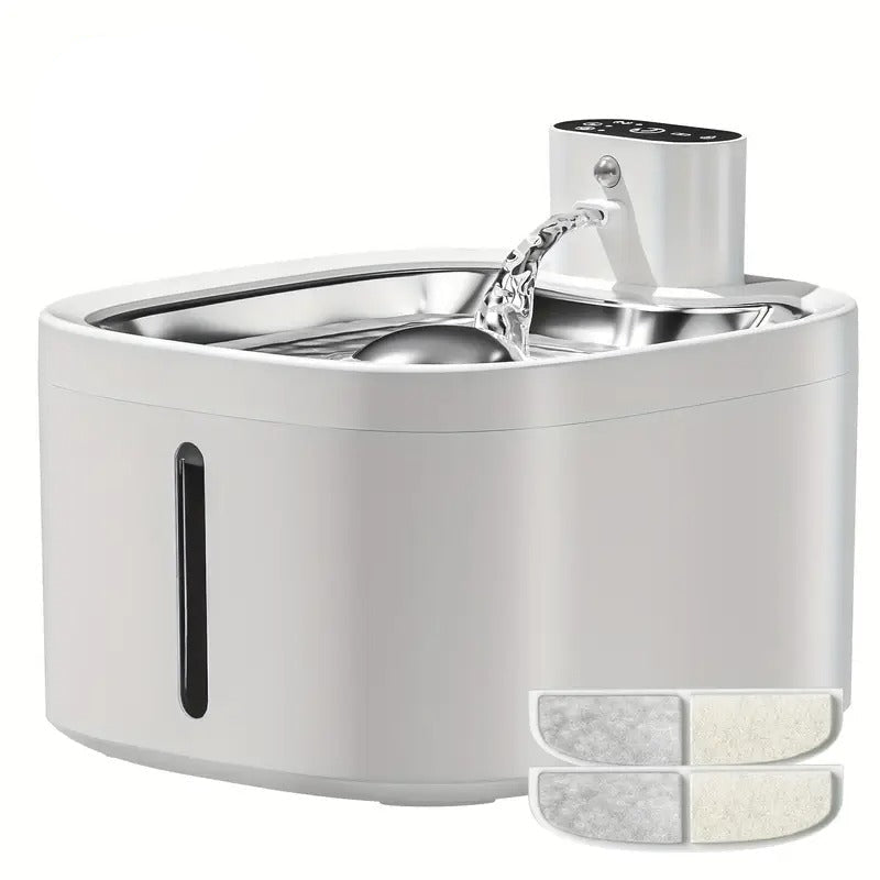 Tm Fontaine à eau sans fil pour chat avec recharge — Gamelles, distributeurs et fontaines — photo 2