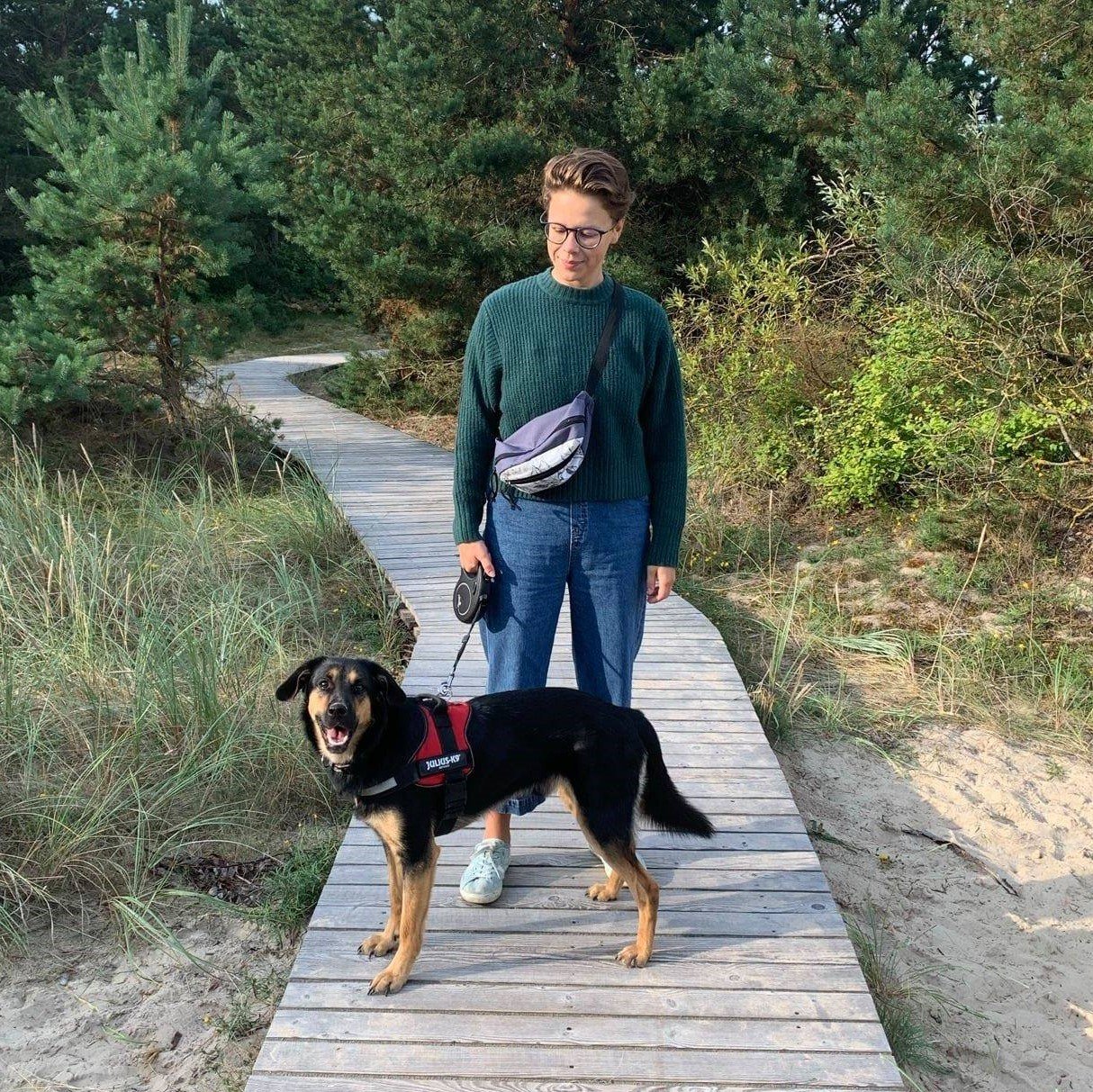 Drinbags Sac banane adapté aux chiens - choisissez votre combinaison de couleurs ! — Colliers, laisses et harnais — photo 9