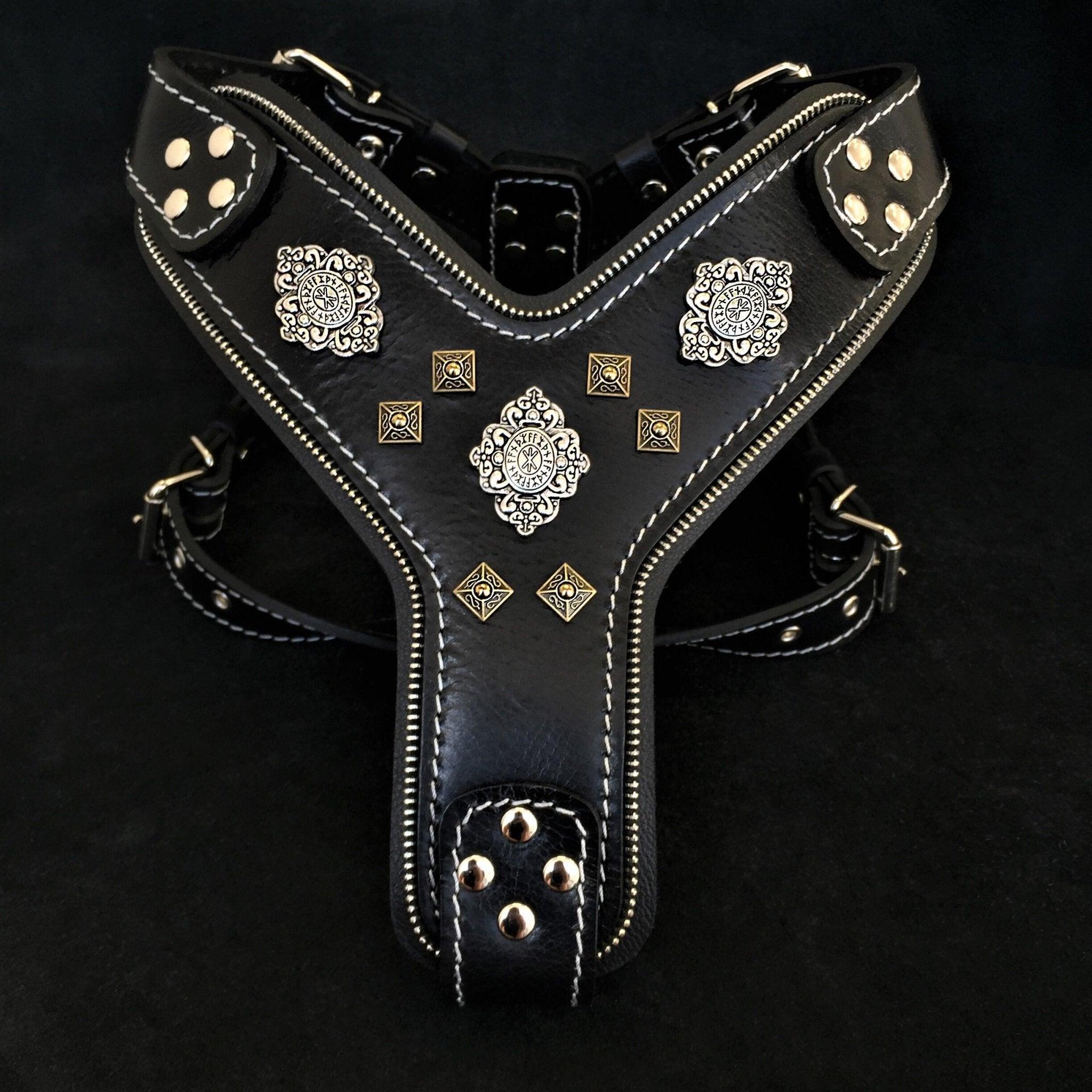 Bestia Le harnais "Aztec" BLACK — Colliers, laisses et harnais — photo 2