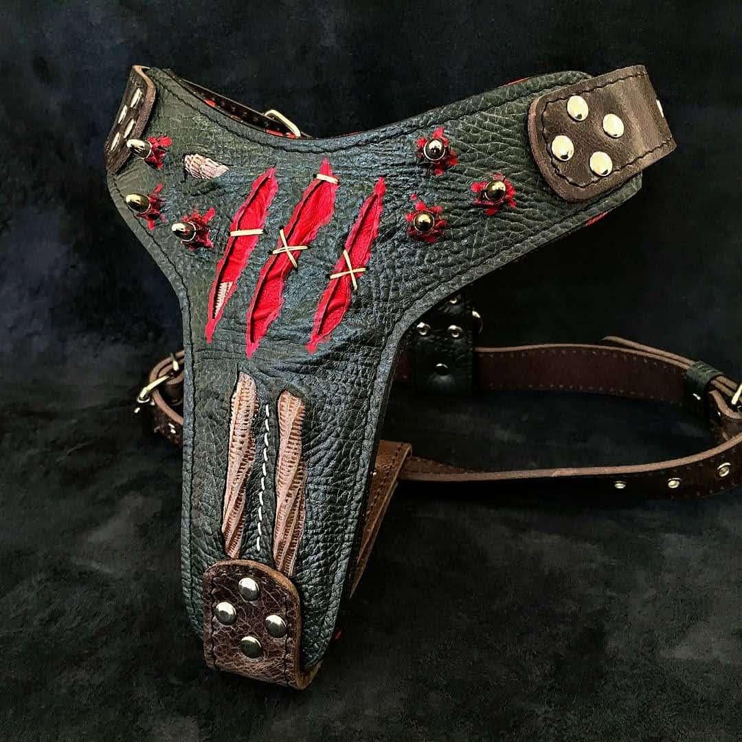 Bestia Szelki „Haunted” LIMITED — Obroże, smycze i szelki — photo 2
