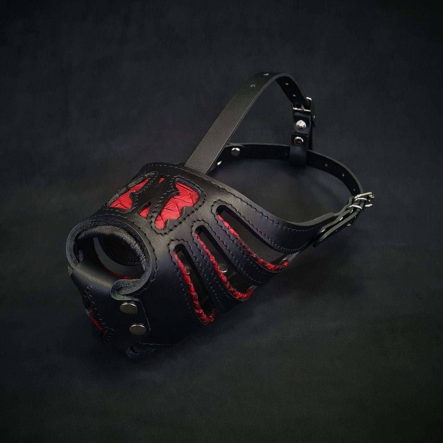 Bestia La muselière en panier « Red Dragon » — Colliers, laisses et harnais — photo 2