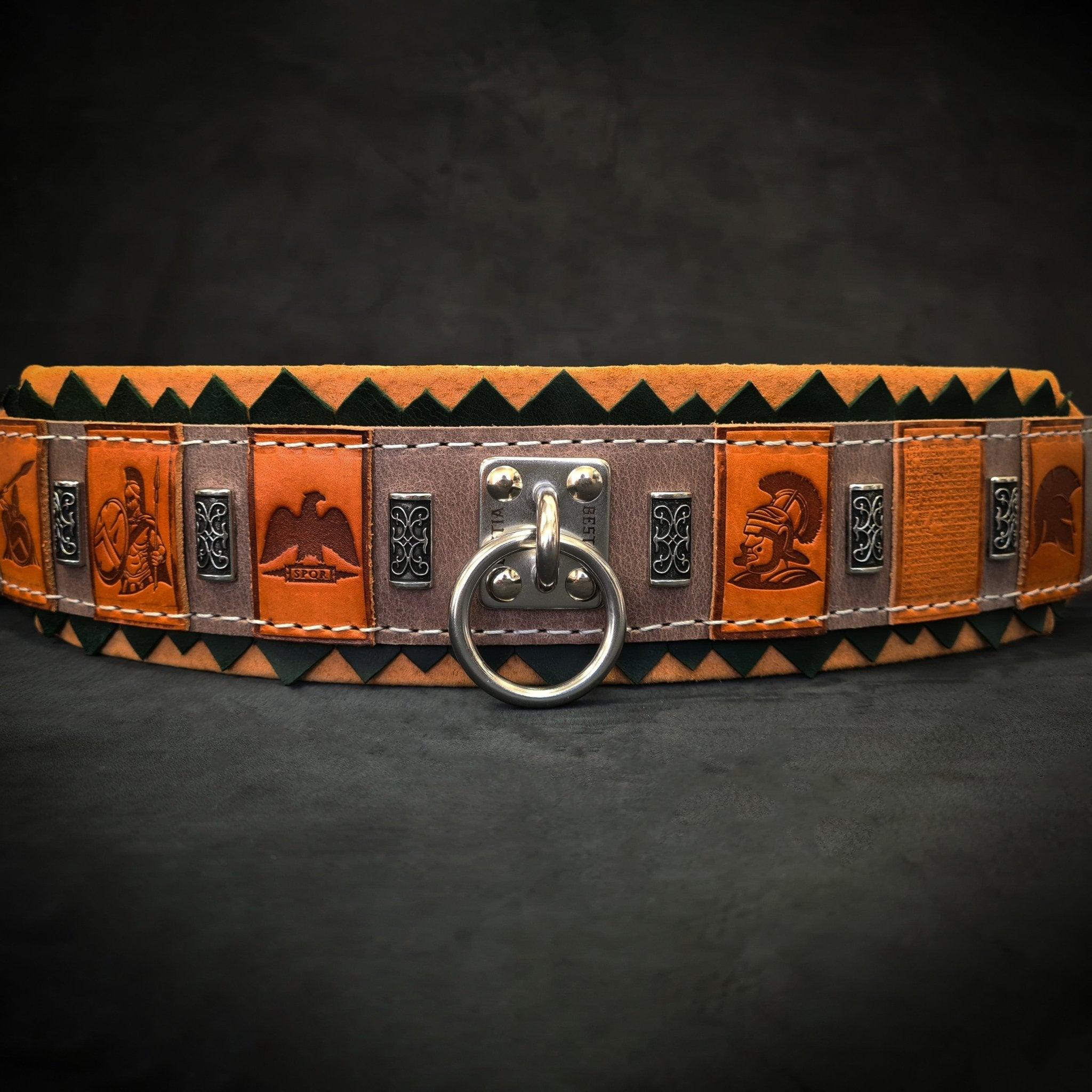 Bestia Le collier pour chien ''SPQR'' — photo 2