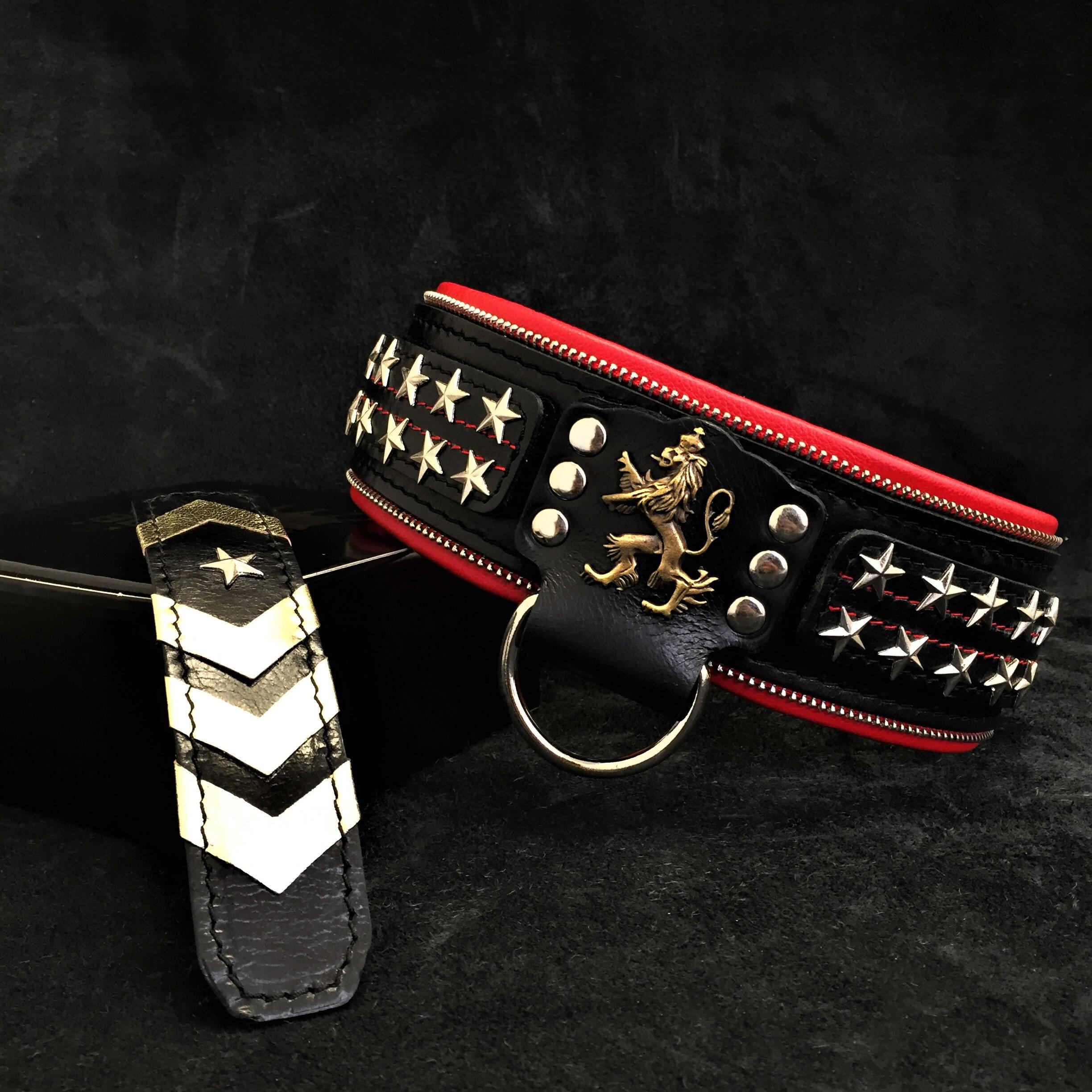 Bestia Le collier en cuir "General" unique pour grands chiens — photo 2