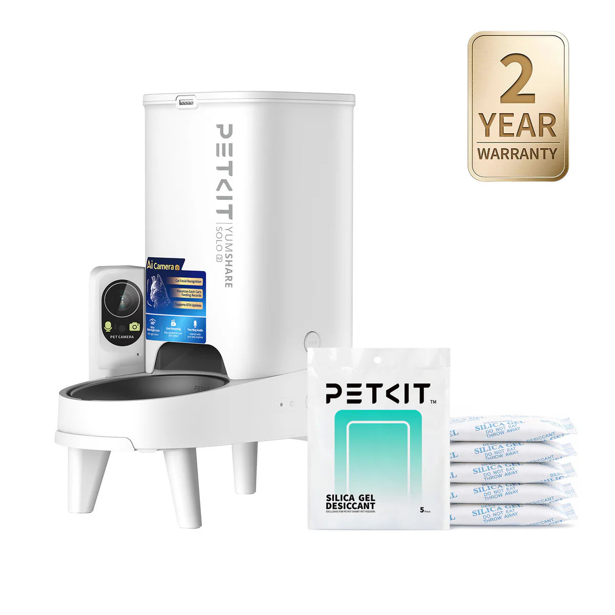Petkit Europe YumShare Solo 2 Automatyczny karmnik z kamerą — Miski, karmniki i fontanny — photo 8
